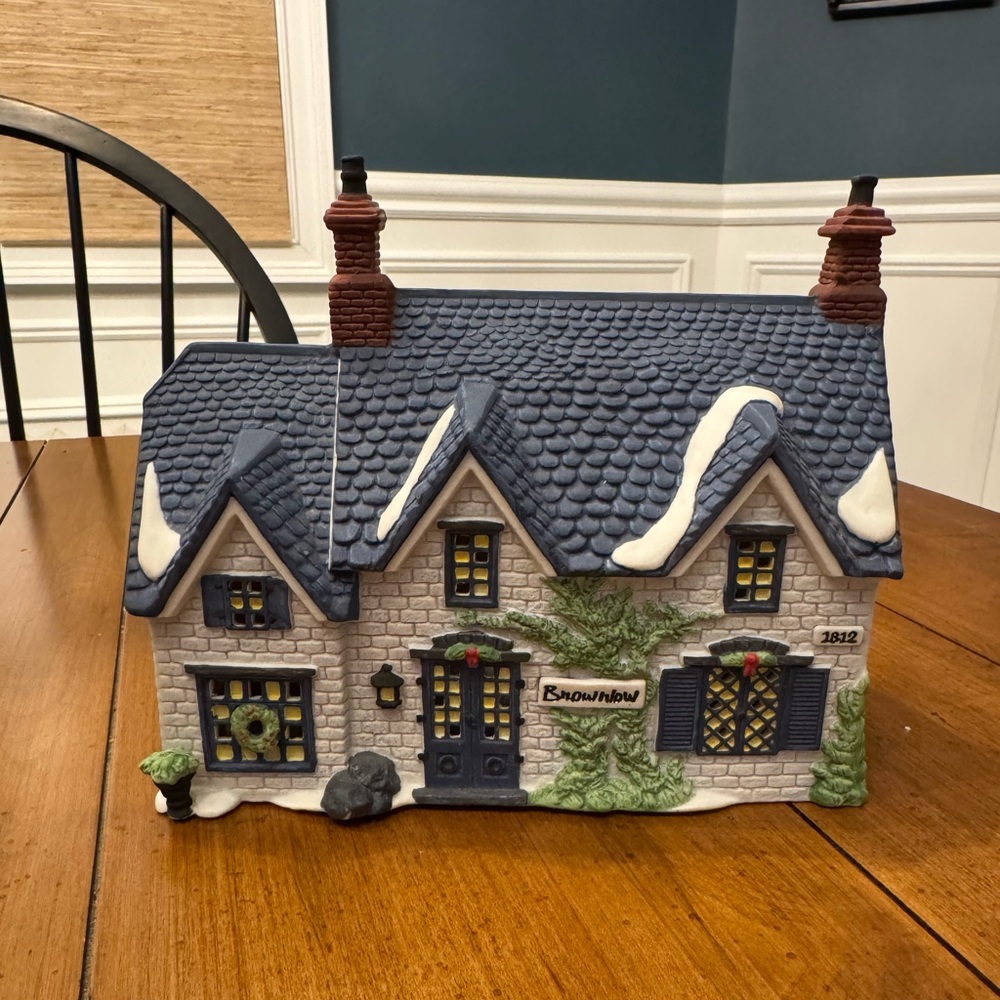 Department 56 Dickens Village Series “Brownlow House”